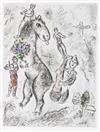 MARC CHAGALL Celui qui dit les Choses sans rien dire by Louis Aragon.